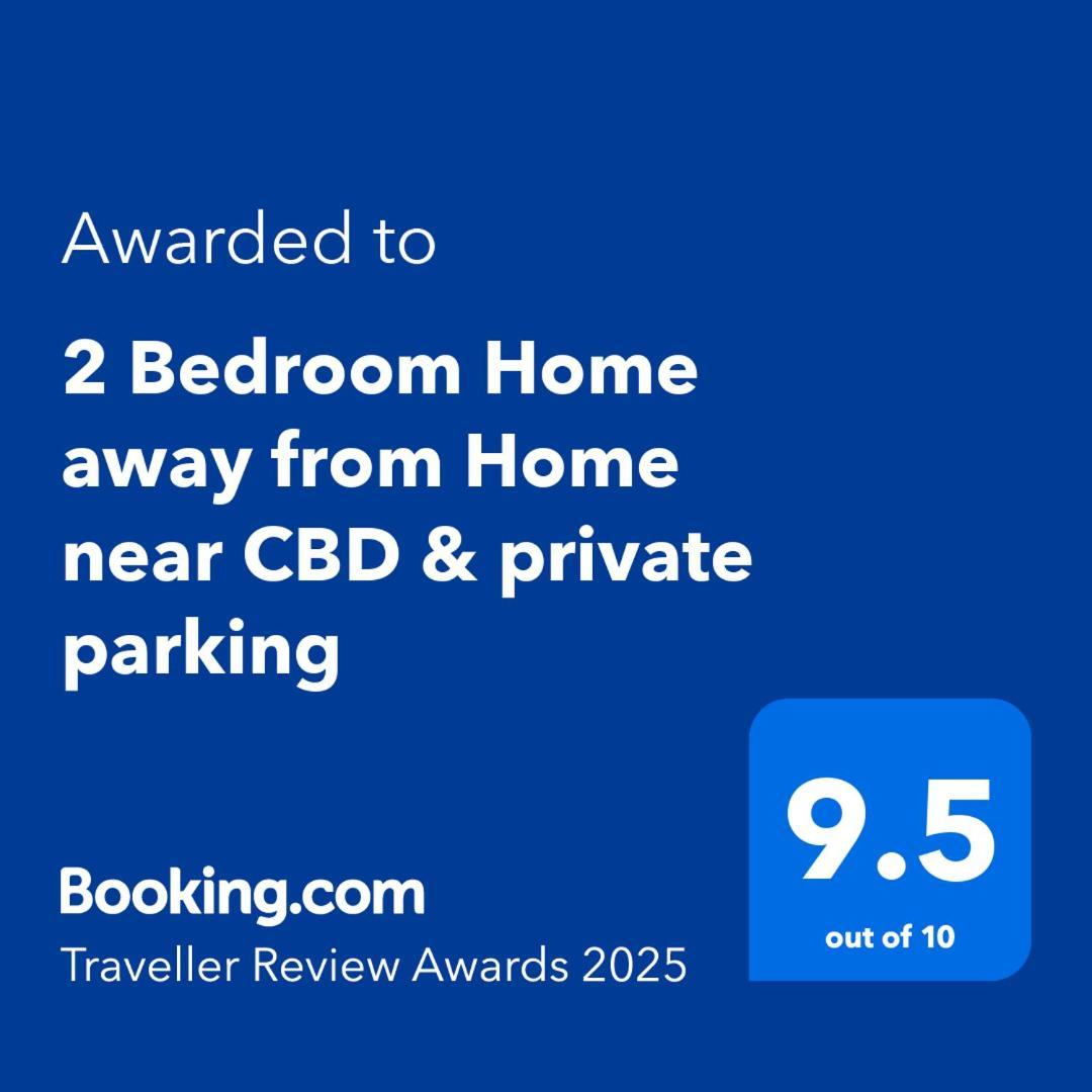 2 Bedroom Home Away From Home Near Cbd & Private Parking Hamilton Exteriör bild